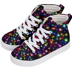 Fireworks Rocket New Year S Day Kid s Hi-top Skate Sneakers