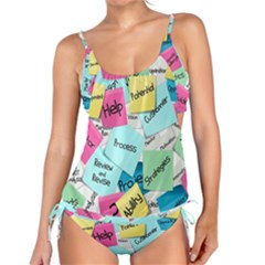 Stickies Post It List Business Tankini Set by Celenk