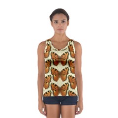 Butterfly Butterflies Insects Sport Tank Top  by Celenk