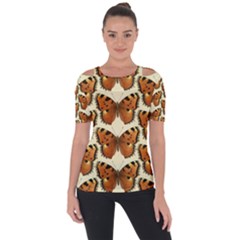 Butterfly Butterflies Insects Short Sleeve Top