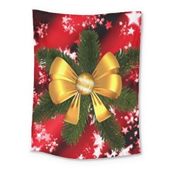 Christmas Star Winter Celebration Medium Tapestry by Celenk