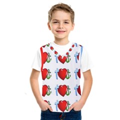 Cross Heart Anchor Love Hope Kids  Sportswear