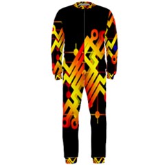 Board Conductors Circuits Onepiece Jumpsuit (men)  by Celenk