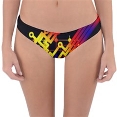 Board Conductors Circuits Reversible Hipster Bikini Bottoms by Celenk