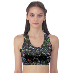 Universe Star Planet All Colorful Sports Bra by Celenk