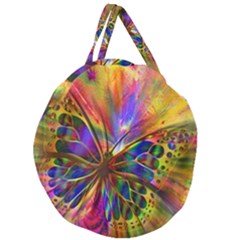 Arrangement Butterfly Aesthetics Giant Round Zipper Tote