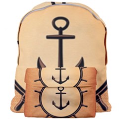 Nautical Anchor Marine Ocean Sea Giant Full Print Backpack