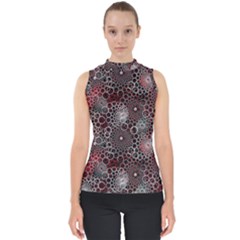 Chain Mail Vortex Pattern Shell Top by Celenk