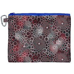 Chain Mail Vortex Pattern Canvas Cosmetic Bag (xxl) by Celenk