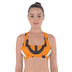 Anchor Keeper Sailing Boat Cross Back Sports Bra