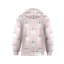 Pattern Cat Pink Cute Sweet Fur Kids  Zipper Hoodie View2