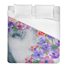 Flower Girl Duvet Cover (full/ Double Size) by NouveauDesign