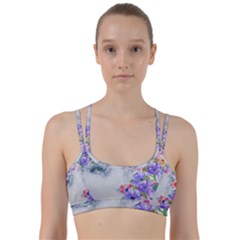 Flower Girl Line Them Up Sports Bra by NouveauDesign