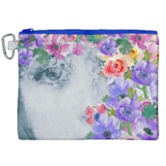 Flower Girl Canvas Cosmetic Bag (xxl) by NouveauDesign