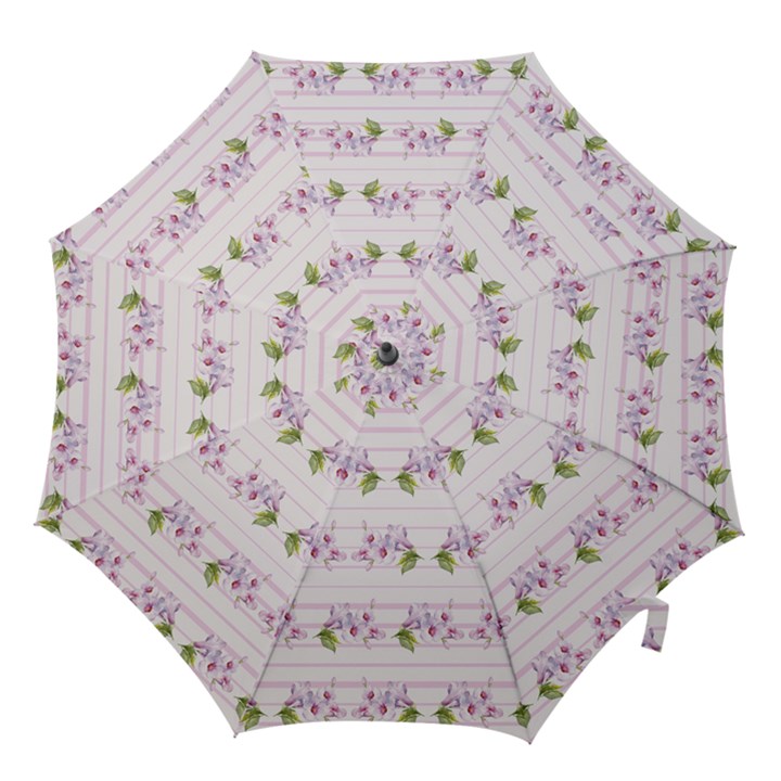 Floral Pattern Hook Handle Umbrellas (Small)