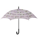 Floral Pattern Hook Handle Umbrellas (Small) View3