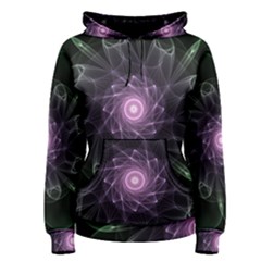 Mandala Fractal Light Light Fractal Women s Pullover Hoodie by Celenk