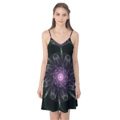 Mandala Fractal Light Light Fractal Camis Nightgown by Celenk