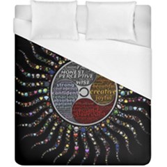 Whole Complete Human Qualities Duvet Cover (california King Size)