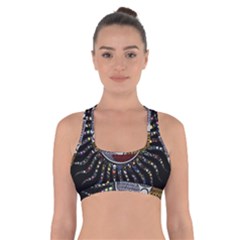 Whole Complete Human Qualities Cross Back Sports Bra by Celenk