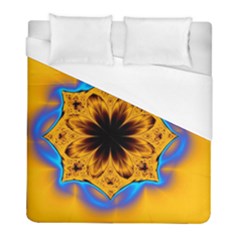 Digital Art Fractal Artwork Flower Duvet Cover (full/ Double Size) by Celenk