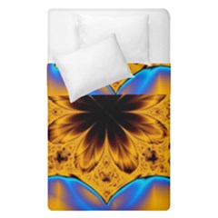 Digital Art Fractal Artwork Flower Duvet Cover Double Side (single Size) by Celenk