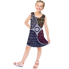 Person Character Characteristics Kids  Tunic Dress by Celenk