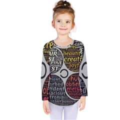 Person Character Characteristics Kids  Long Sleeve Tee