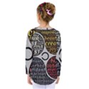 Person Character Characteristics Kids  Long Sleeve Tee View2