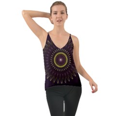 Fractal Purple Mandala Violet Cami by Celenk