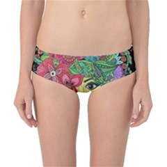 Mandala Figure Nature Girl Classic Bikini Bottoms by Celenk