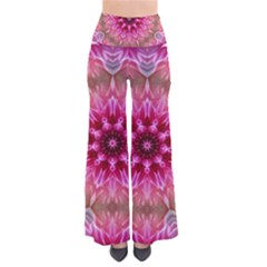 Flower Mandala Art Pink Abstract Pants by Celenk