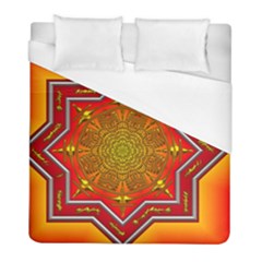 Mandala Zen Meditation Spiritual Duvet Cover (full/ Double Size) by Celenk