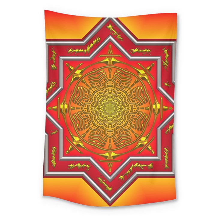 Mandala Zen Meditation Spiritual Large Tapestry