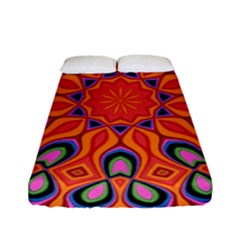 Abstract Art Abstract Background Fitted Sheet (full/ Double Size) by Celenk