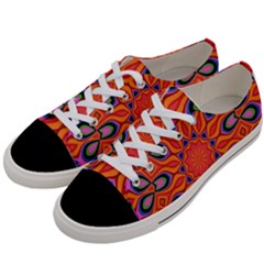 Abstract Art Abstract Background Women s Low Top Canvas Sneakers