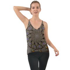 Bird Mandala Spirit Meditation Cami by Celenk