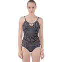 Bird Mandala Spirit Meditation Cut Out Top Tankini Set View1