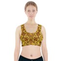 Abstract Antique Art Background Sports Bra With Pocket View1