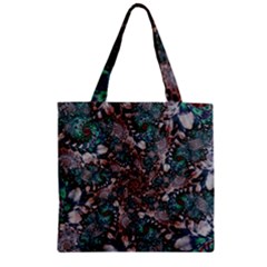 Art Artwork Fractal Digital Art Zipper Grocery Tote Bag