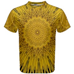 Pattern Petals Pipes Plants Men s Cotton Tee by Celenk