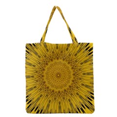 Pattern Petals Pipes Plants Grocery Tote Bag by Celenk