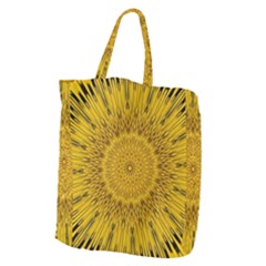 Pattern Petals Pipes Plants Giant Grocery Zipper Tote by Celenk