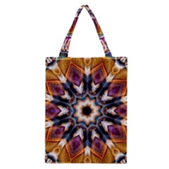 Kaleidoscope Pattern Kaleydograf Classic Tote Bag by Celenk