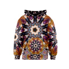 Kaleidoscope Pattern Kaleydograf Kids  Pullover Hoodie by Celenk