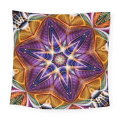 Kaleidoscope Pattern Kaleydograf Square Tapestry (large) by Celenk