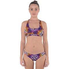 Kaleidoscope Pattern Kaleydograf Cross Back Hipster Bikini Set