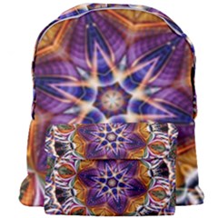 Kaleidoscope Pattern Kaleydograf Giant Full Print Backpack by Celenk