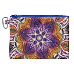 Kaleidoscope Pattern Kaleydograf Canvas Cosmetic Bag (xl)