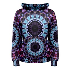 Kaleidoscope Shape Abstract Design Women s Pullover Hoodie by Celenk